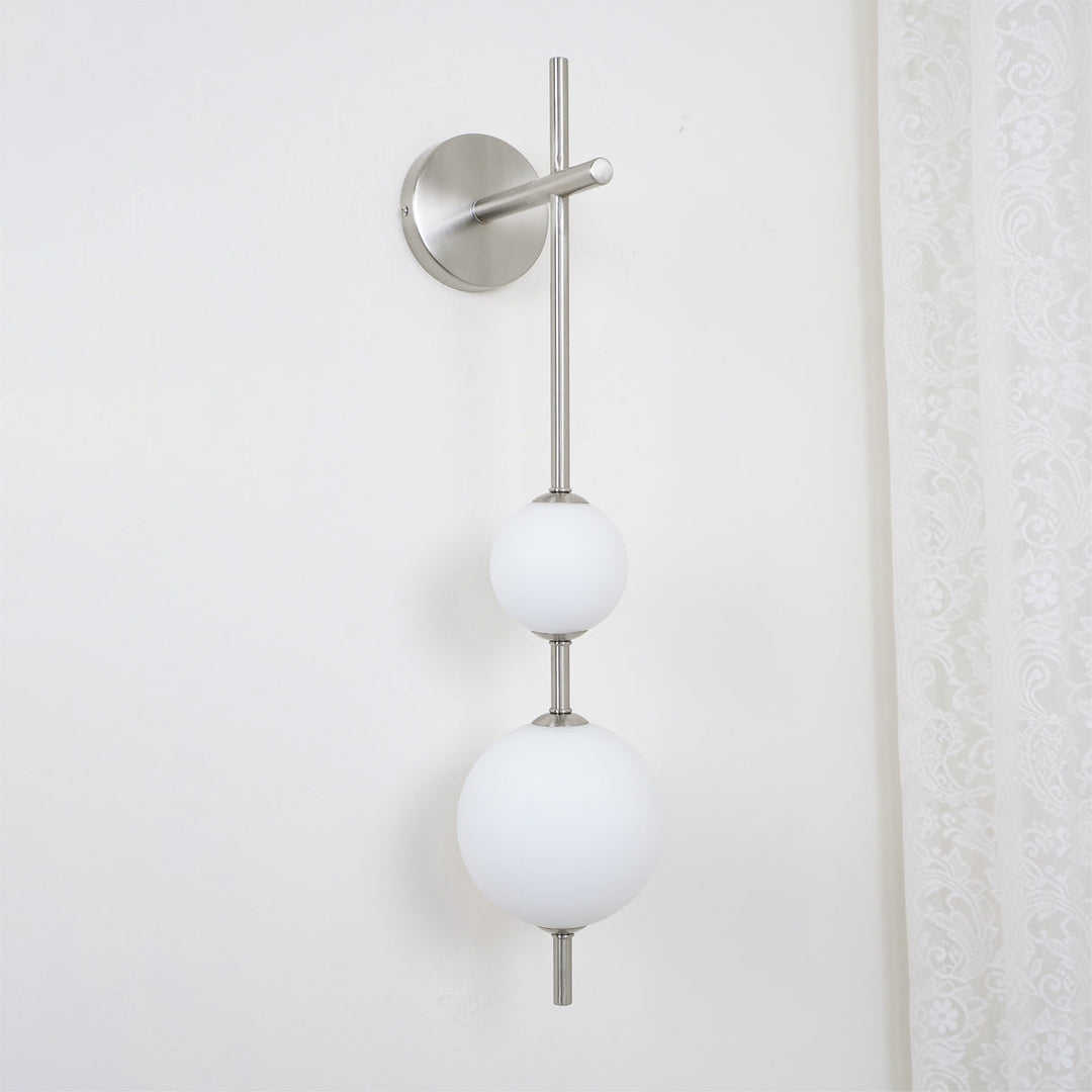 Vertikal Globe Vägglampa