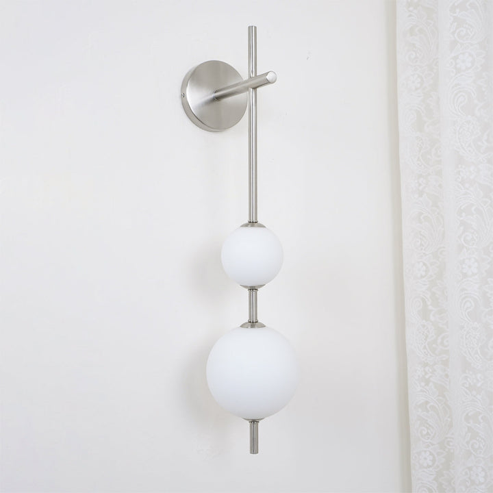 Vertikal Globe Vägglampa
