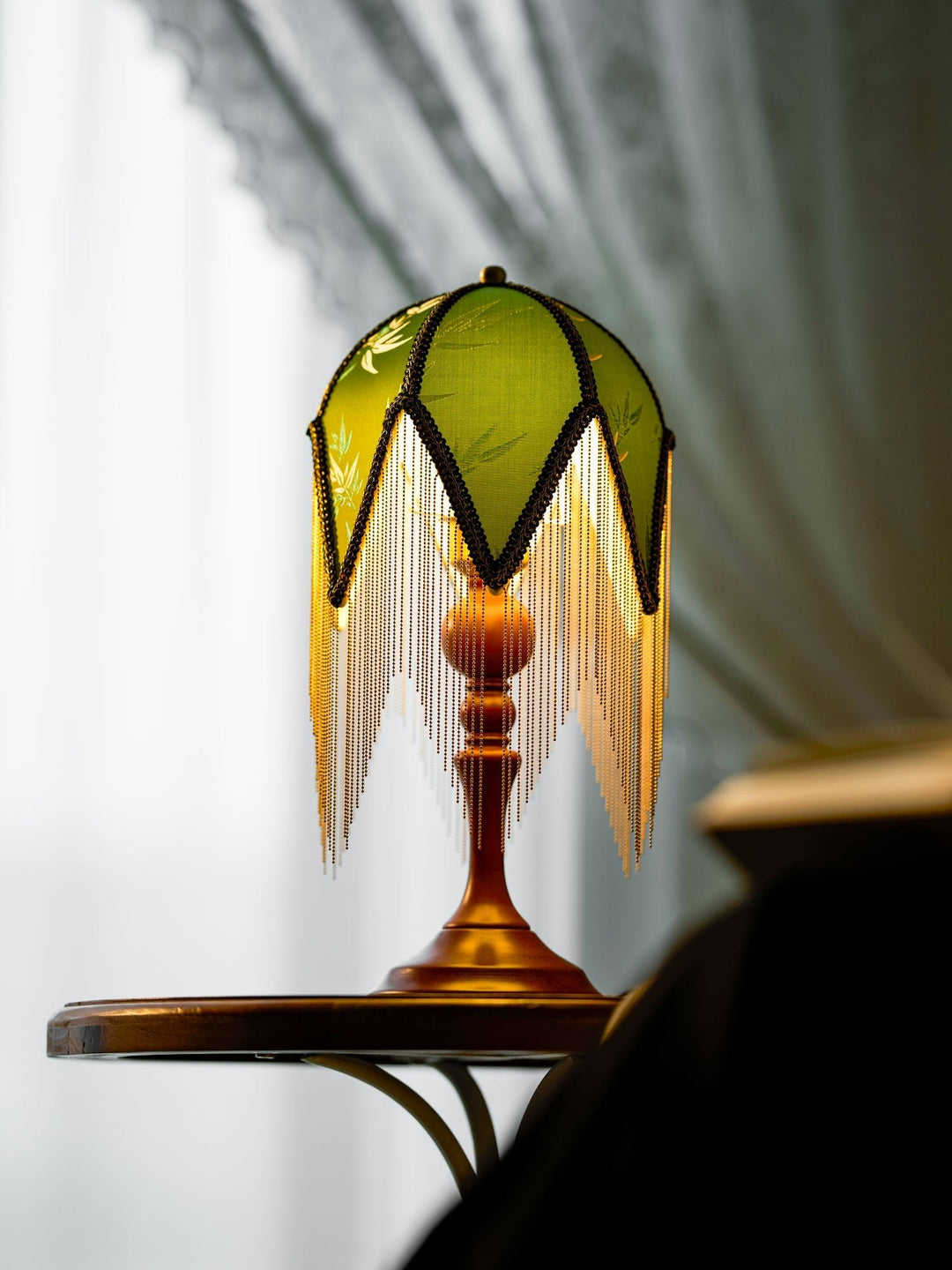 Victoriansk Fransk Bordslampa