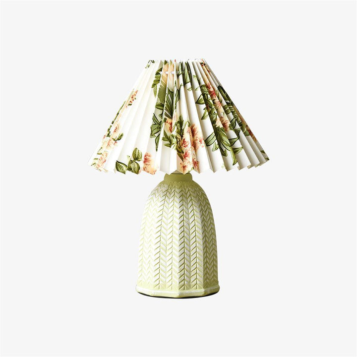 Vintage Fållad Bordslampa