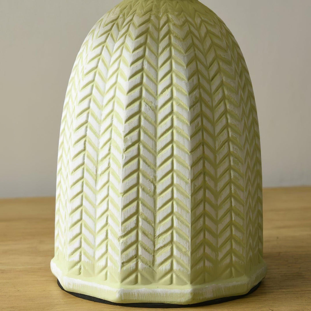 Vintage Fållad Bordslampa
