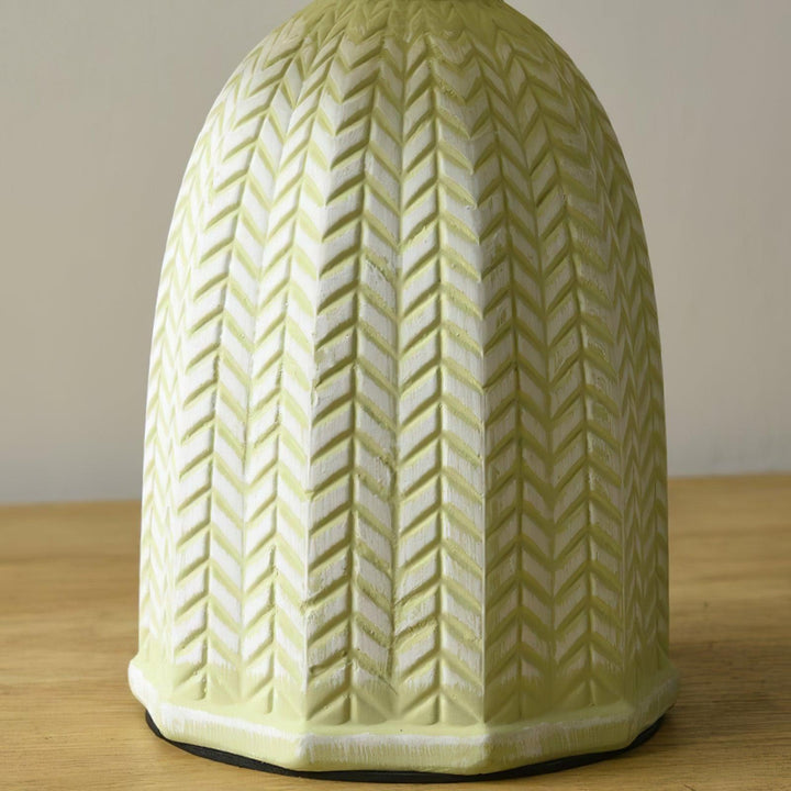 Vintage Fållad Bordslampa