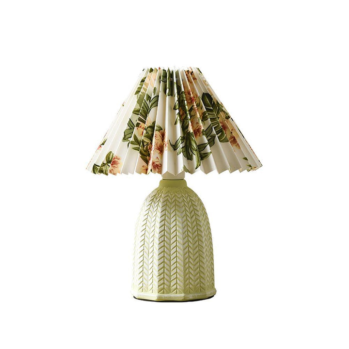Vintage Fållad Bordslampa