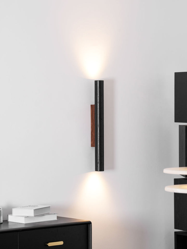 Vulkanisk Noir Vägglampa
