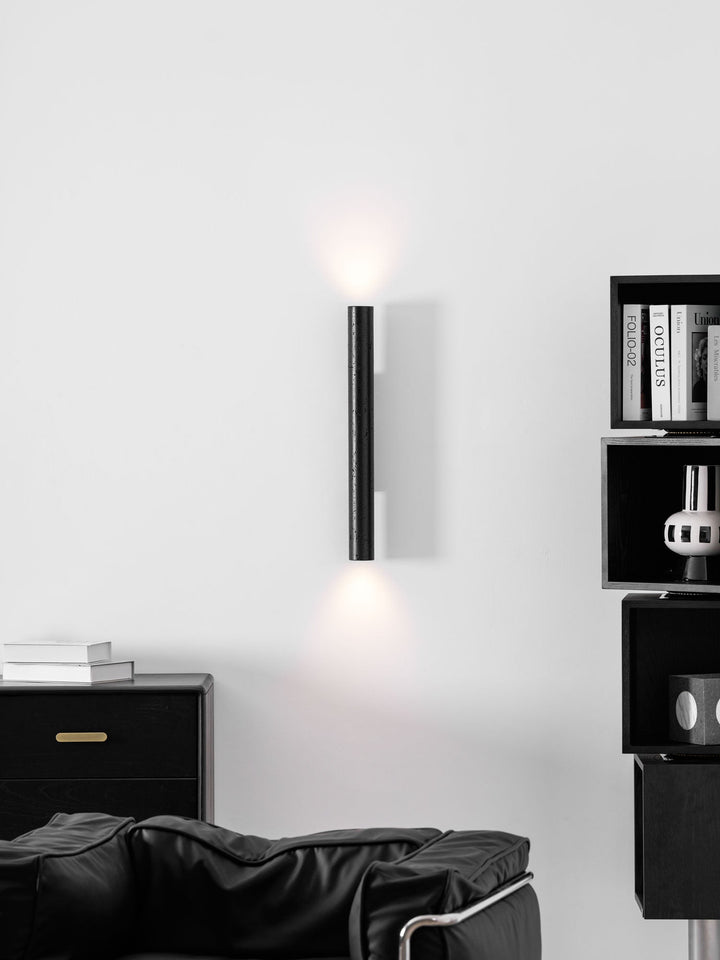 Vulkanisk Noir Vägglampa