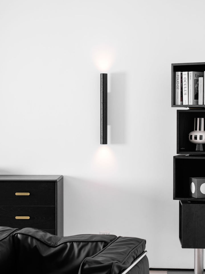 Vulkanisk Noir Vägglampa