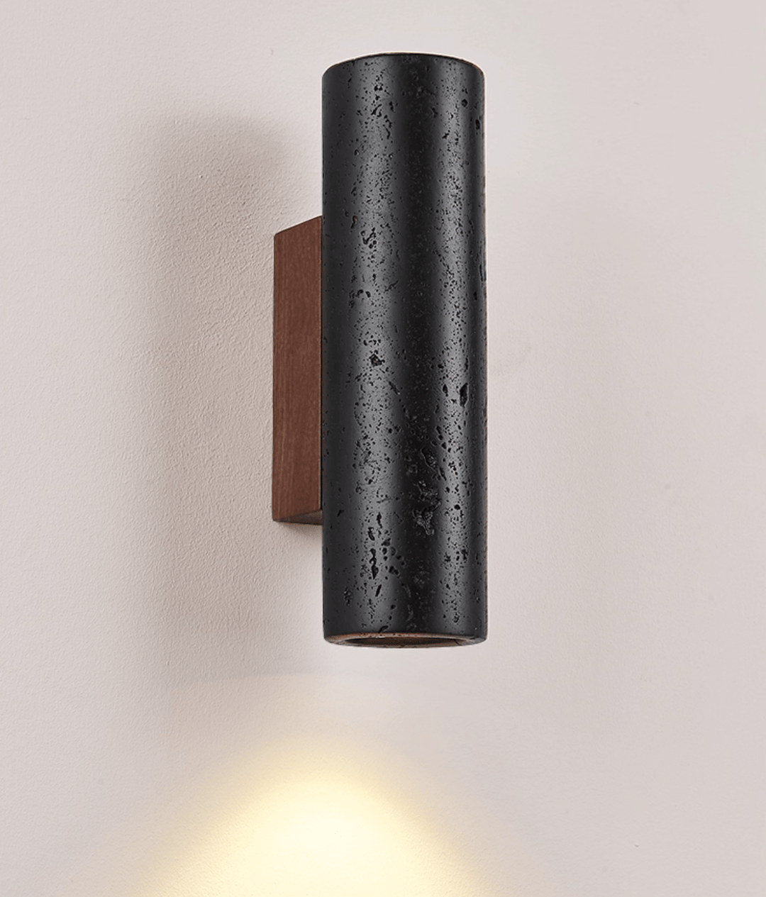 Vulkanisk Noir Vägglampa