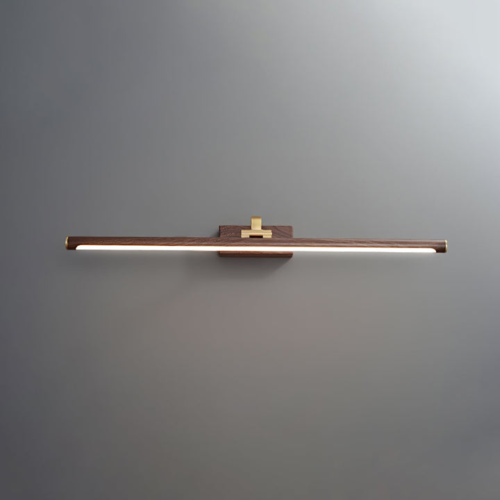 Valnöt Färgad Linjär LED Vägglampa