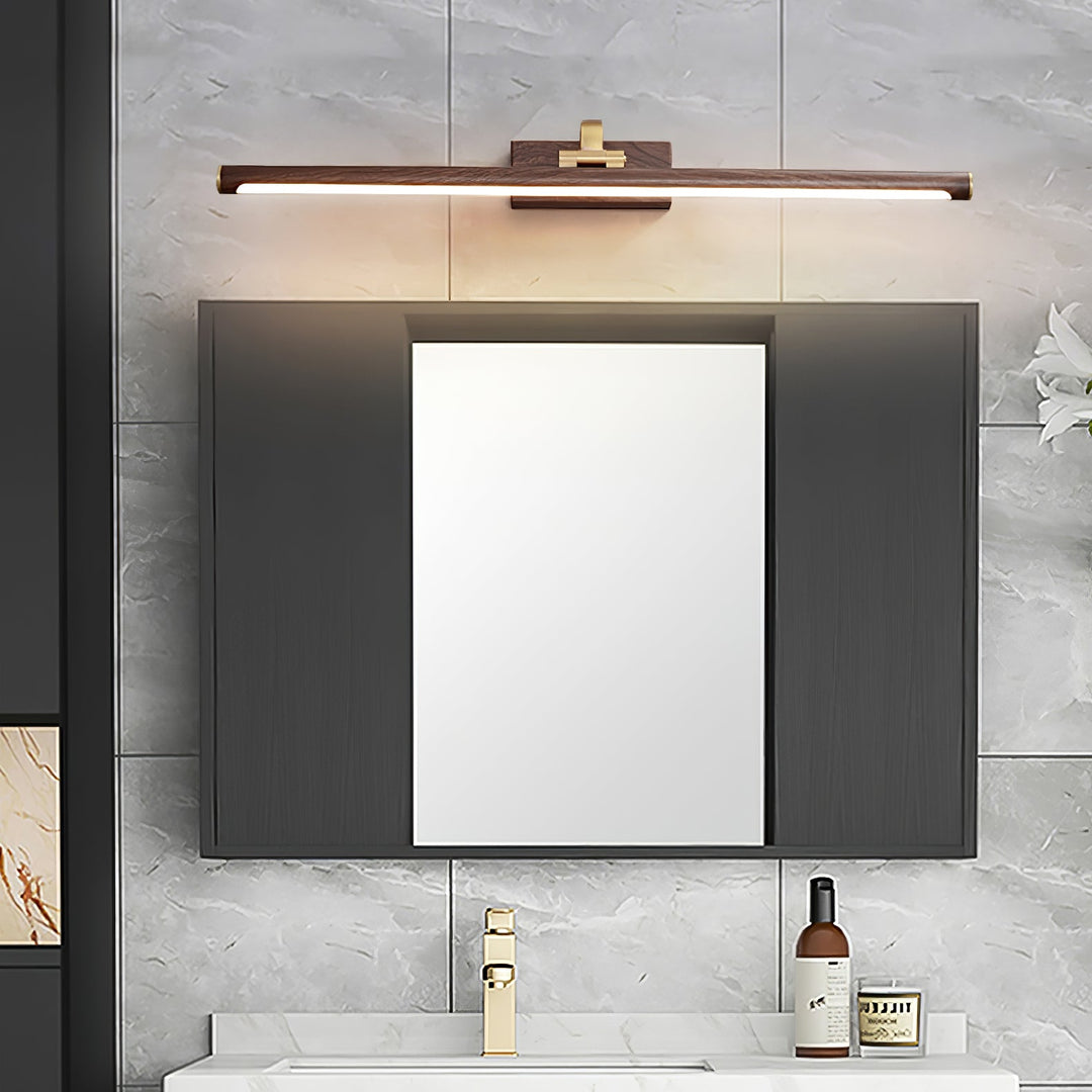Valnöt Färgad Linjär LED Vägglampa