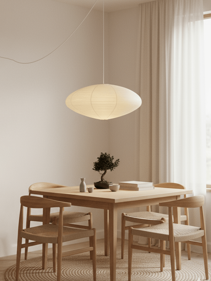 Washi Papper 15A Swag Lampa