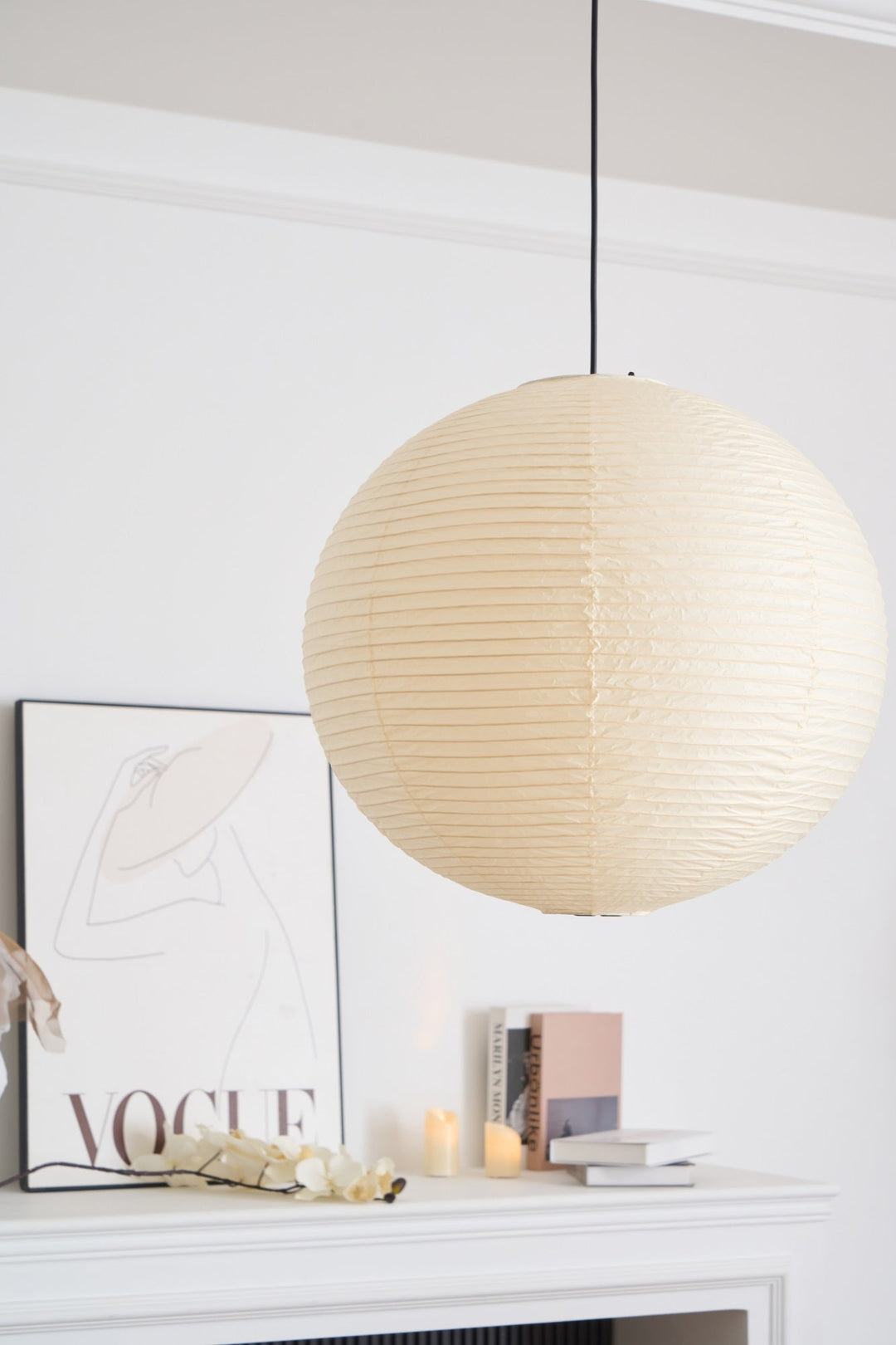 Washi Paper A Pendant Lamp