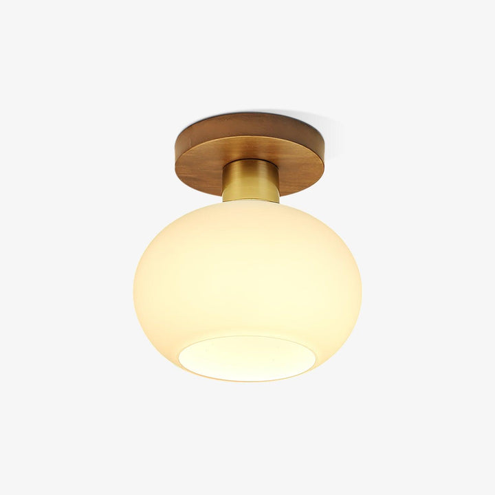 Vit Snäcka Taklampa