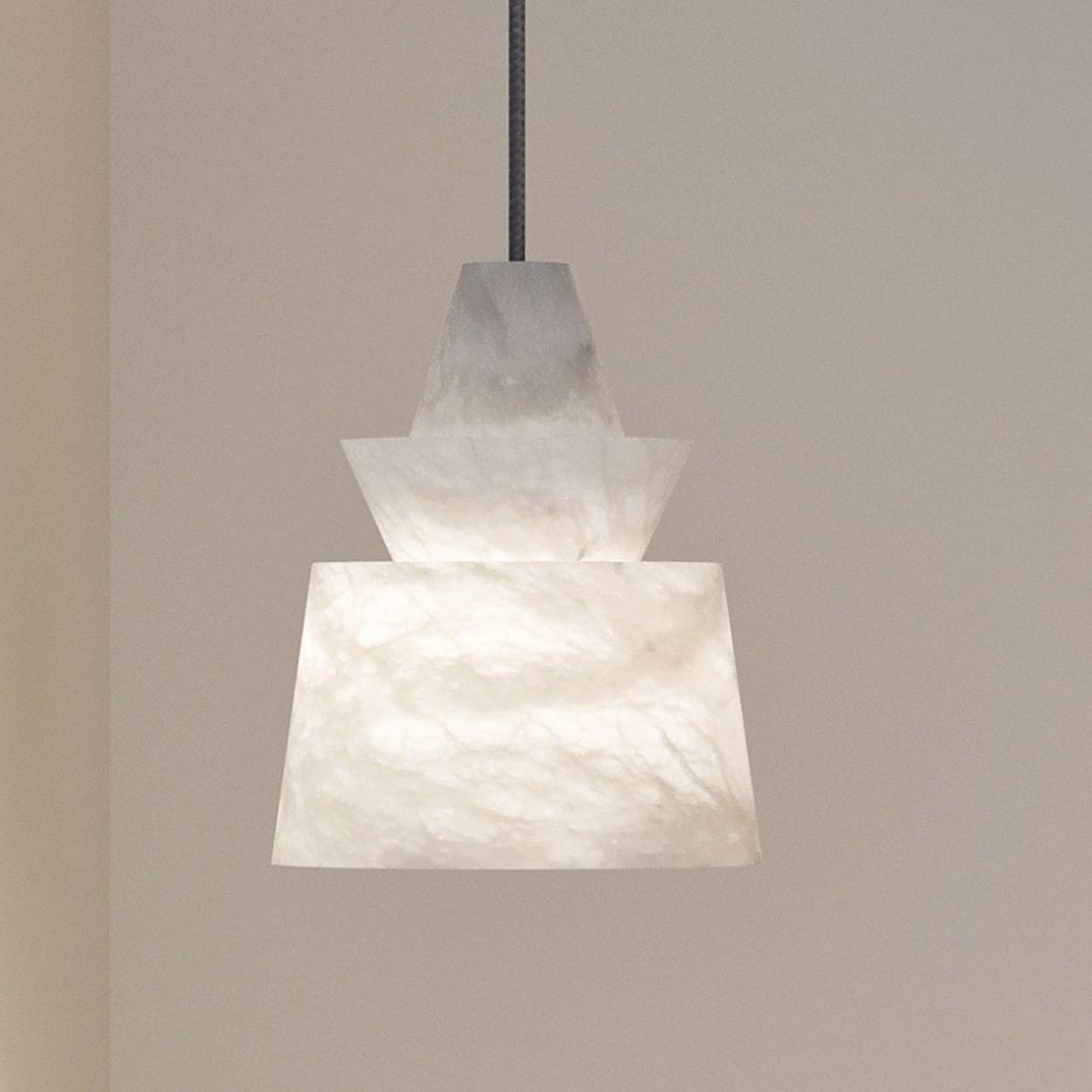 Strata Alabaster Pendellampa