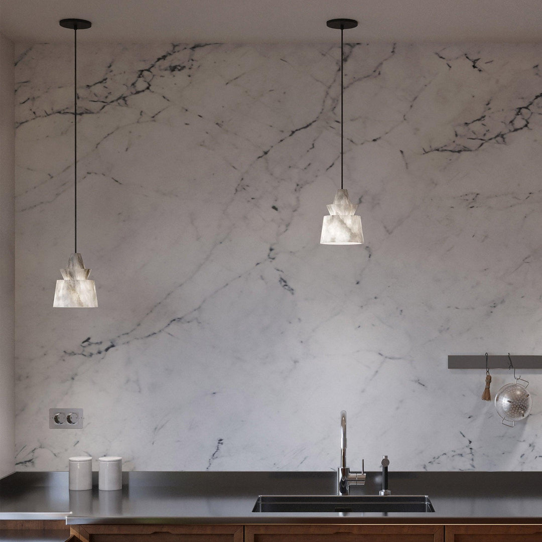 Strata Alabaster Pendellampa