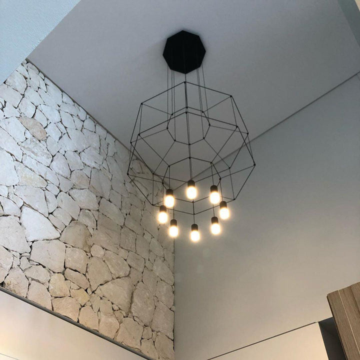 Geometrisk Linjer Hänglampa