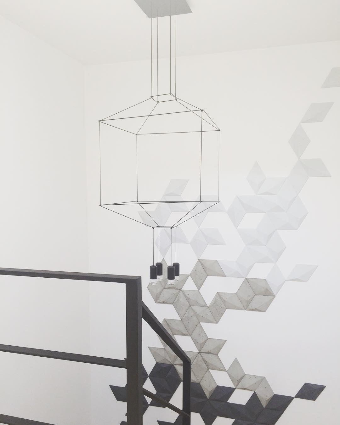 Geometrisk Linjer Hänglampa