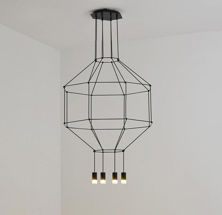 Geometrisk Linjer Hänglampa