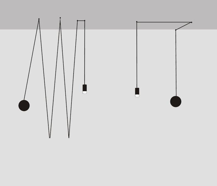 Line Form Pendellampa