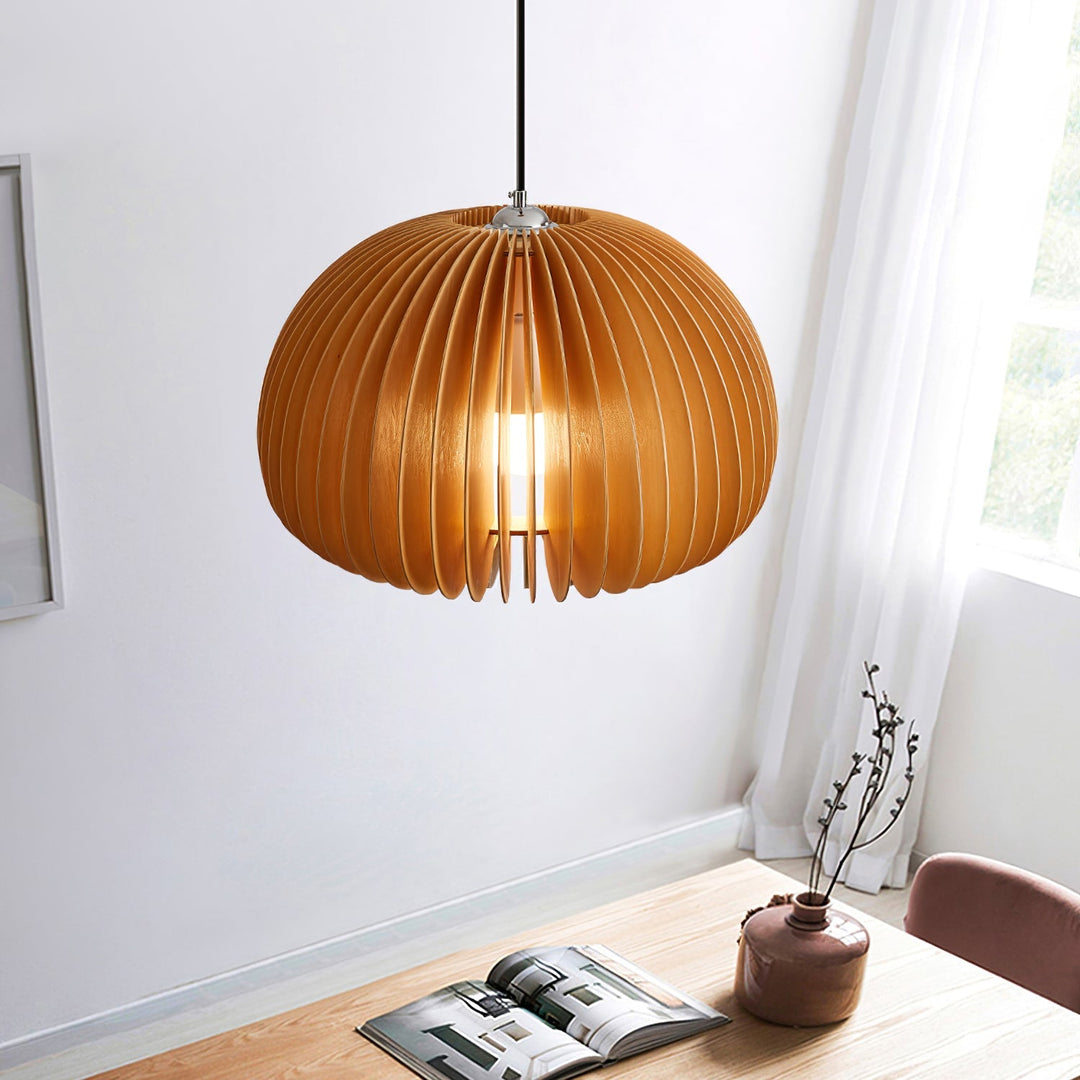 Träpumpa Hängande Lampa