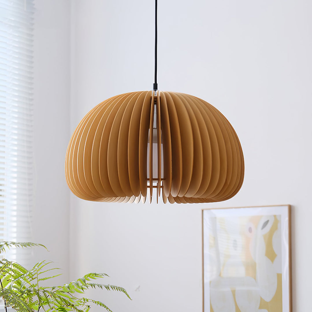 Träpumpa Hängande Lampa