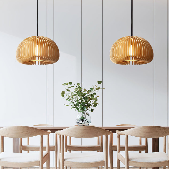 Träpumpa Hängande Lampa