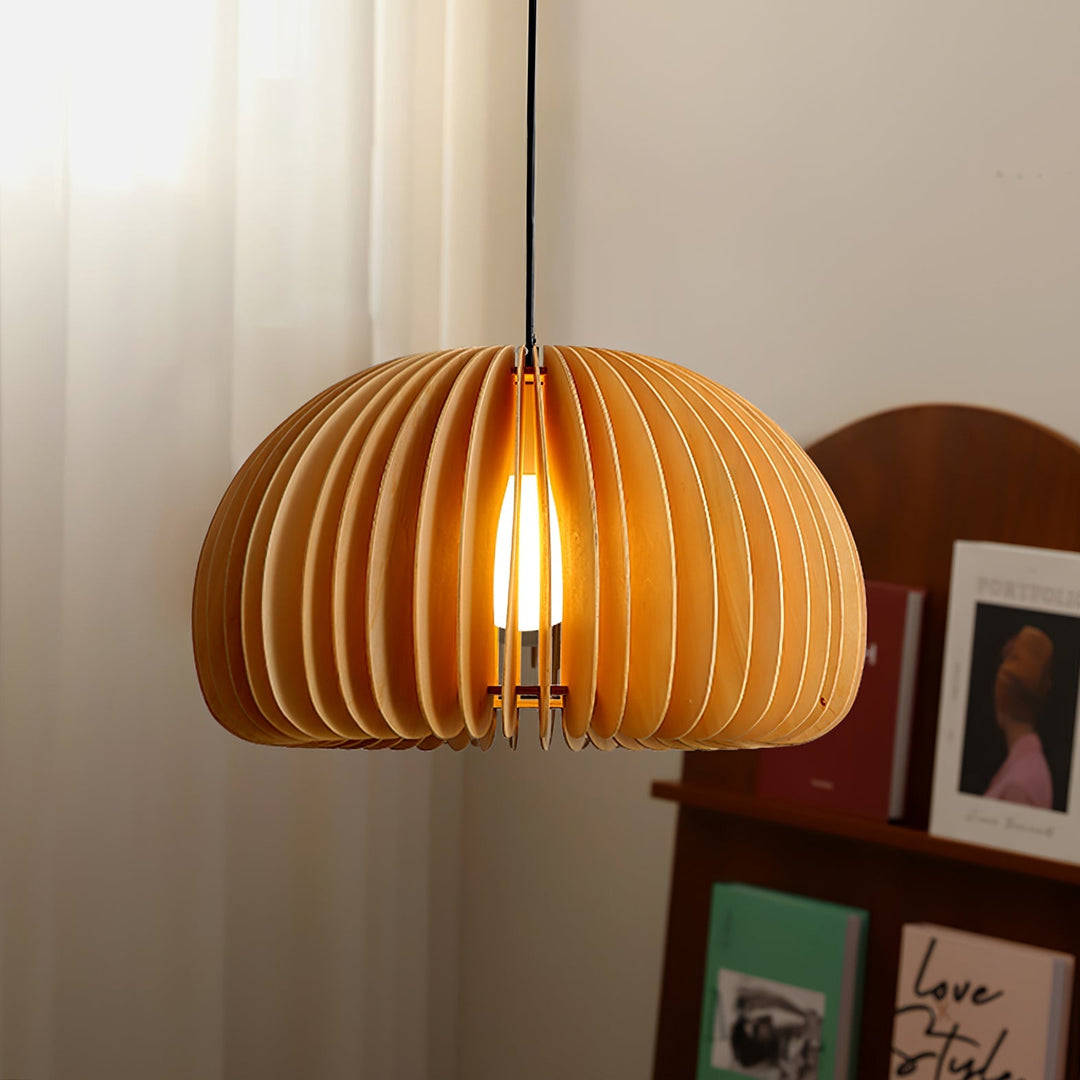 Träpumpa Hängande Lampa