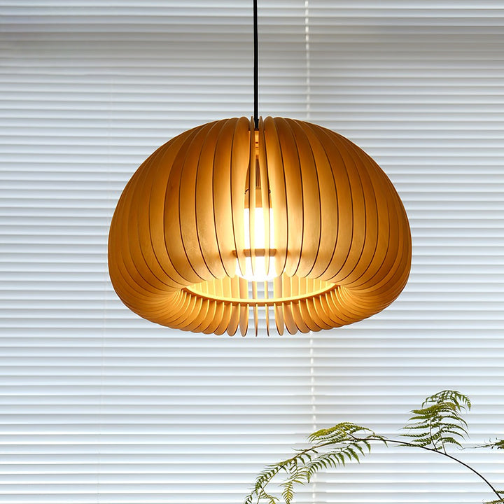 Träpumpa Hängande Lampa