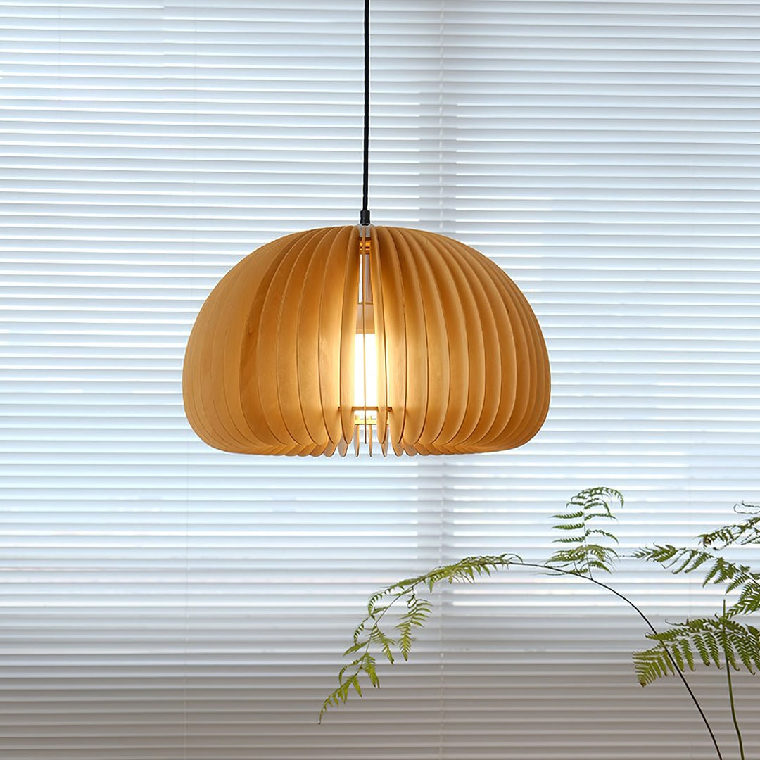 Träpumpa Hängande Lampa