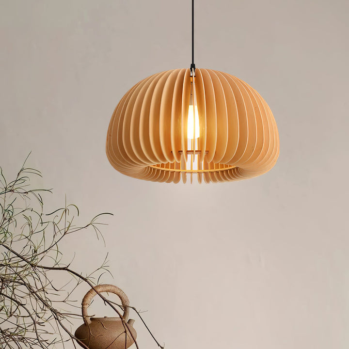 Träpumpa Hängande Lampa