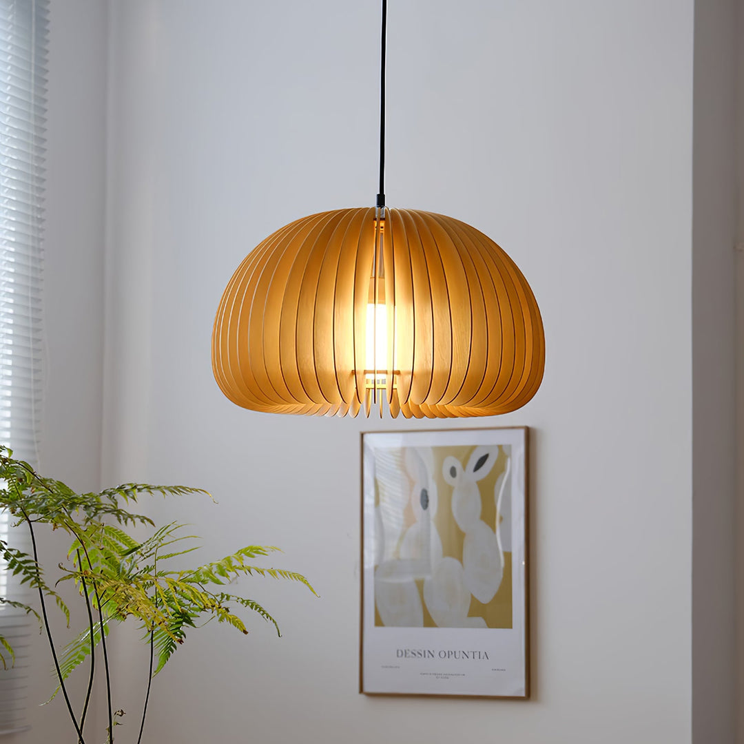 Träpumpa Hängande Lampa