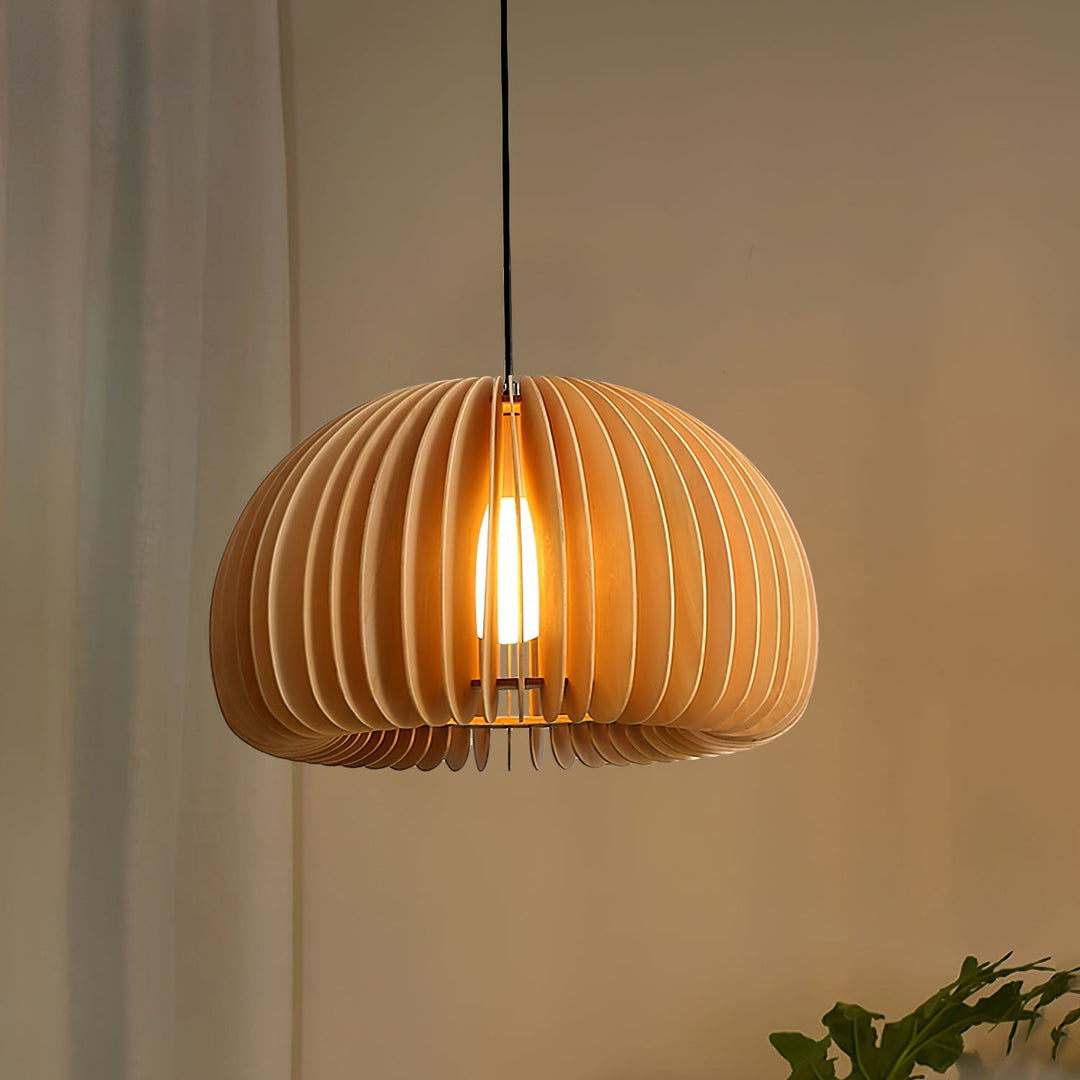 Träpumpa Hängande Lampa