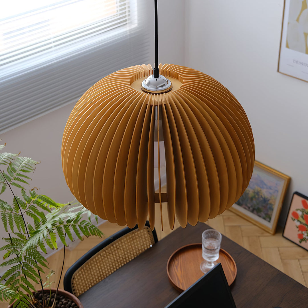 Träpumpa Hängande Lampa