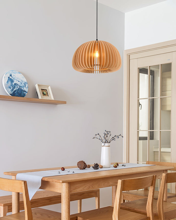 Träpumpa Hängande Lampa