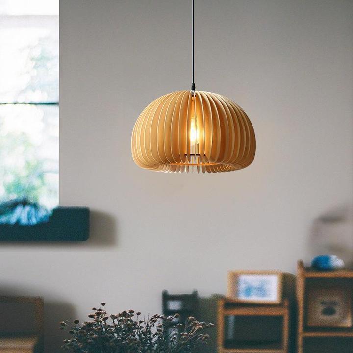 Träpumpa Hängande Lampa