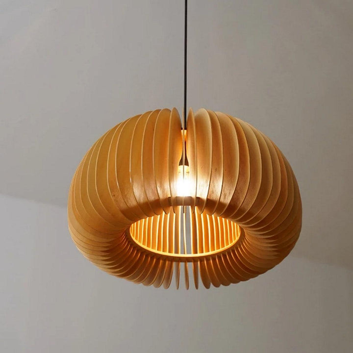 Träpumpa Hängande Lampa