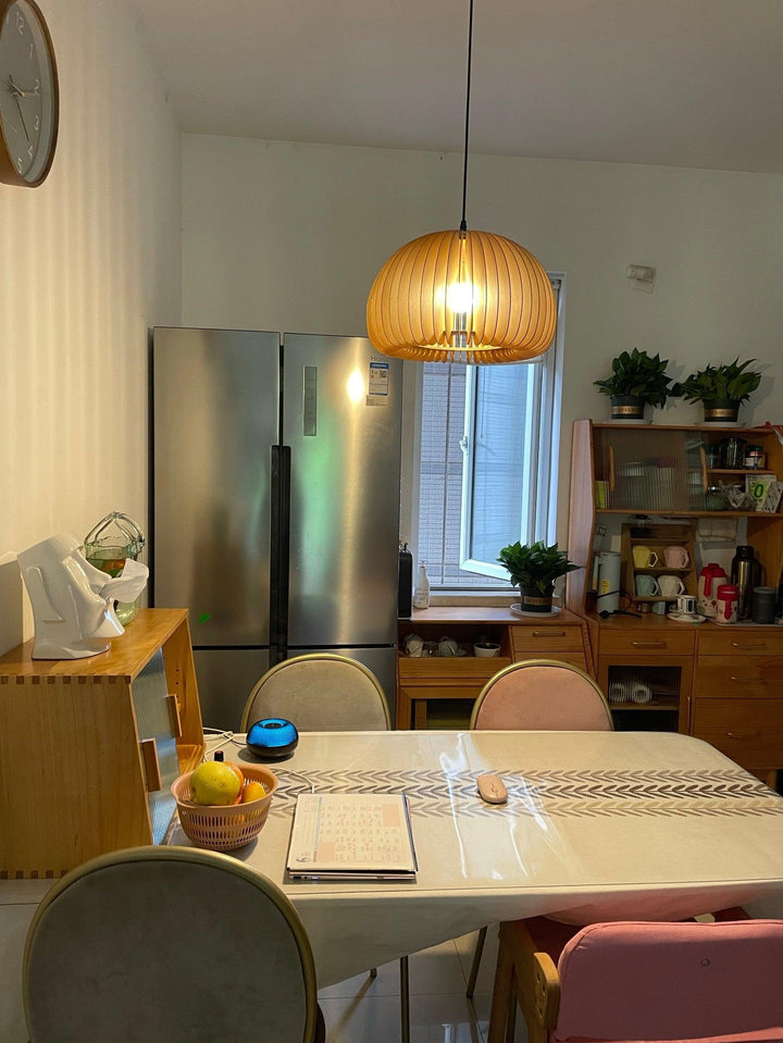 Träpumpa Hängande Lampa
