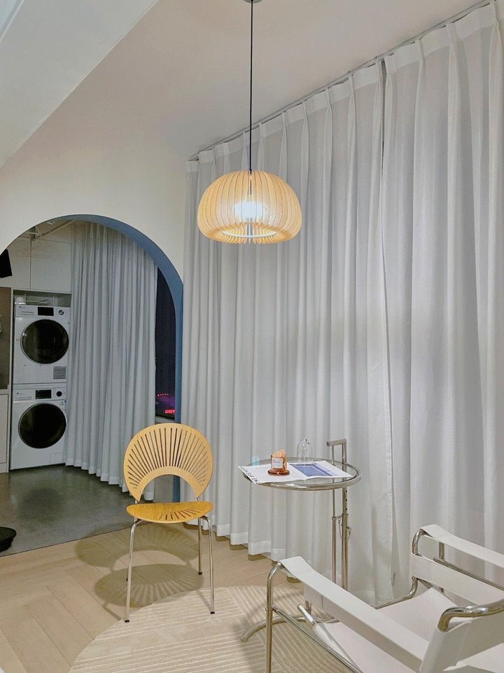 Träpumpa Hängande Lampa