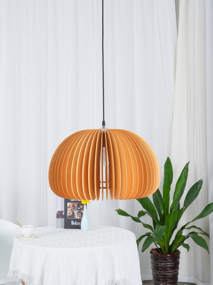 Träpumpa Hängande Lampa