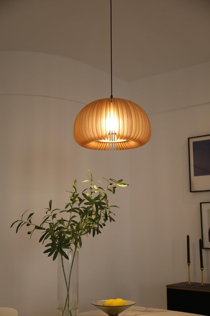 Träpumpa Hängande Lampa