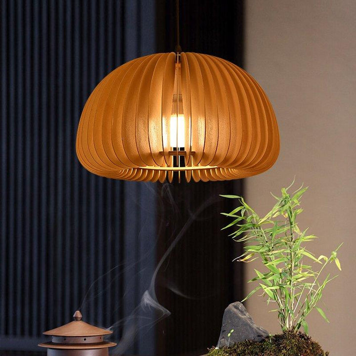 Träpumpa Hängande Lampa