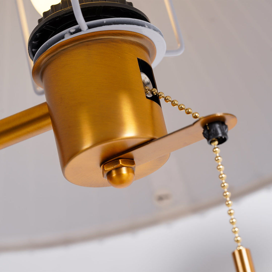 Trä Retro Bordslampa