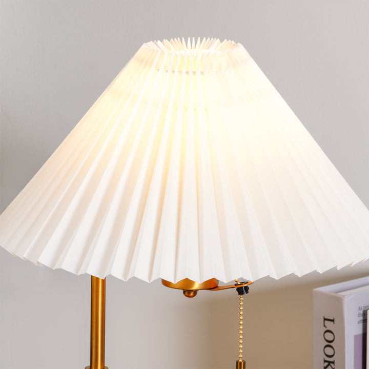 Trä Retro Bordslampa