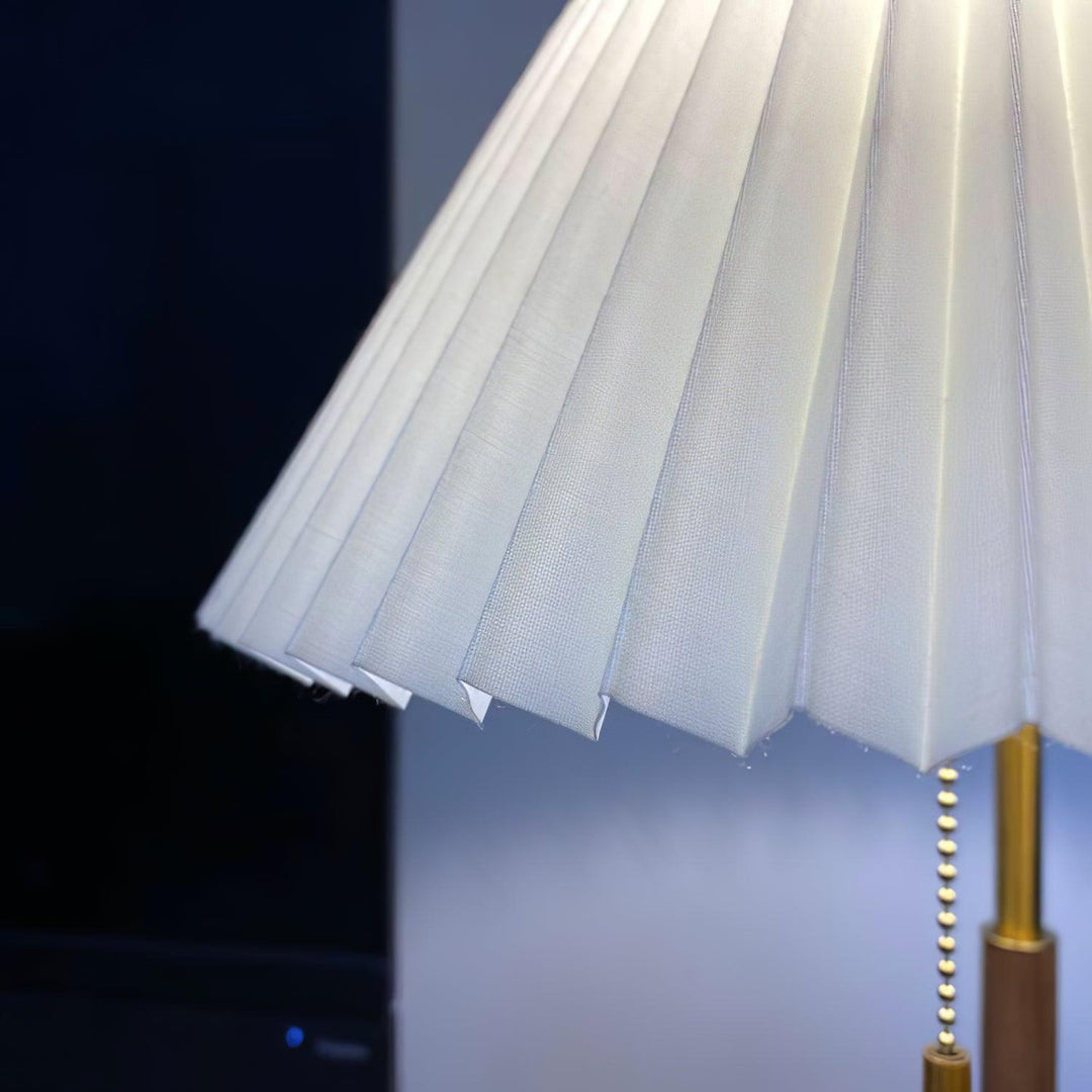 Trä Retro Bordslampa