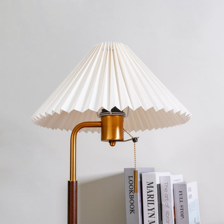 Trä Retro Bordslampa