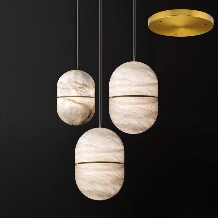 YUM Alabaster Pendellampa