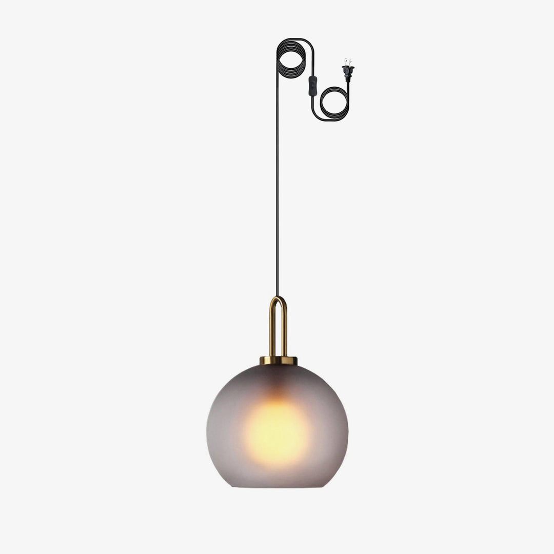 Glaspendel Swag-lampa