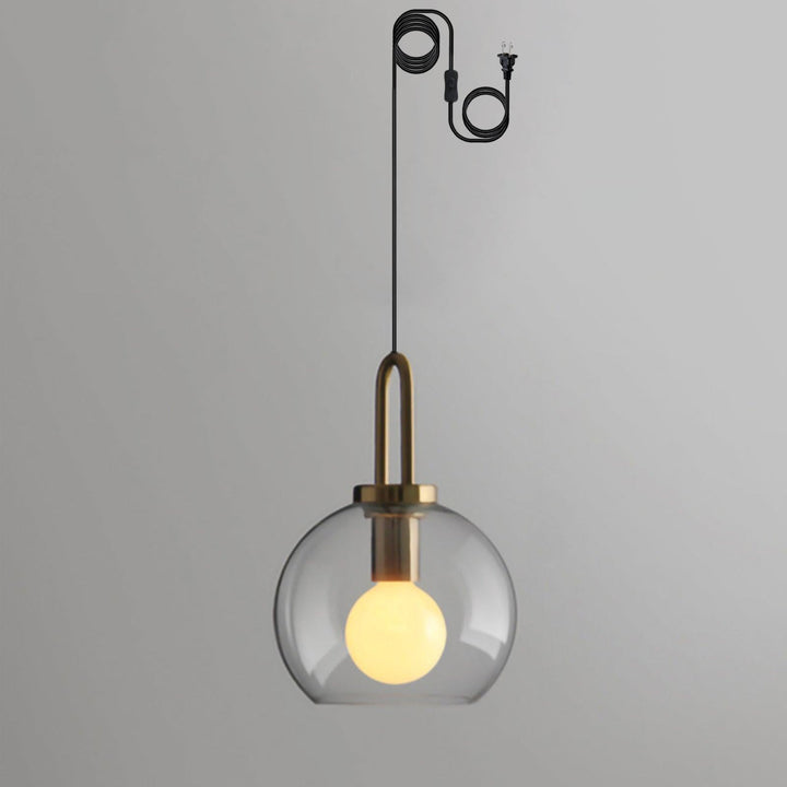 Glaspendel Swag-lampa