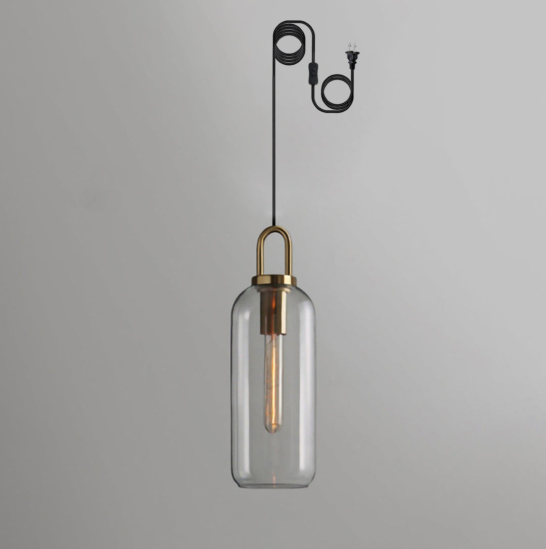 Glaspendel Swag-lampa