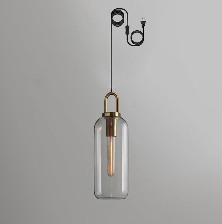 Glaspendel Swag-lampa
