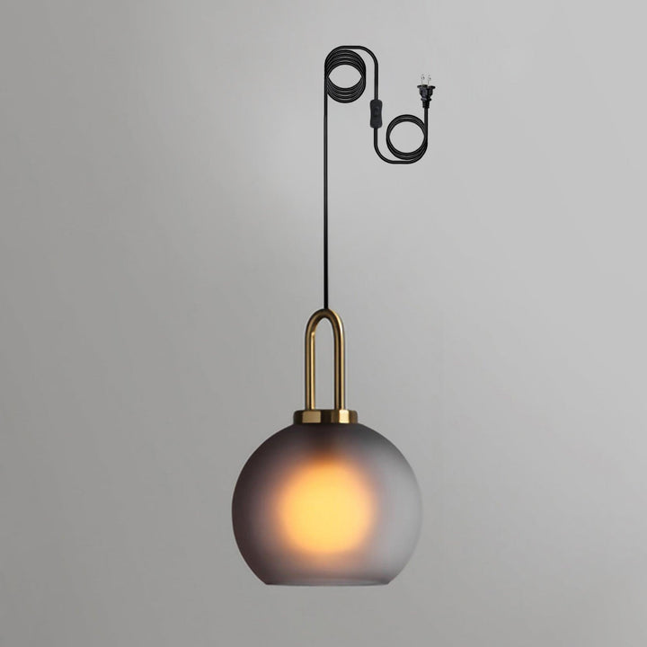 Glaspendel Swag-lampa